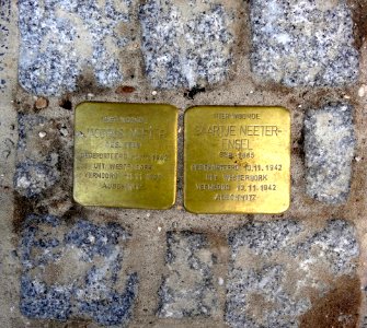 Stolpersteine Gouda Blekerssingel29
