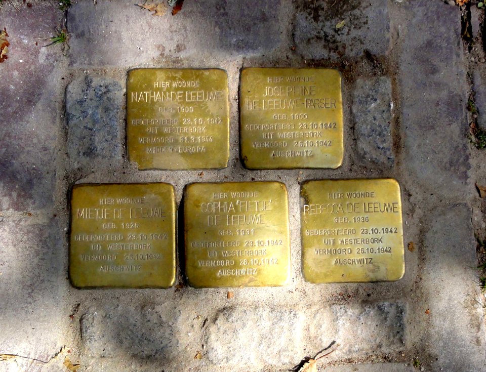 Stolpersteine Gouda Raam101