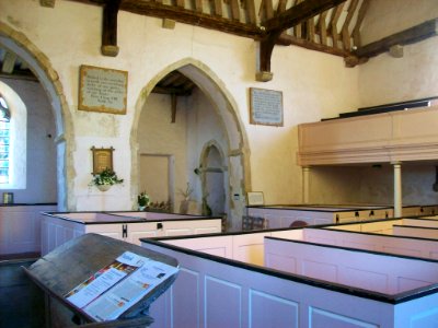 St Clement, Old Romney, nave looking south west