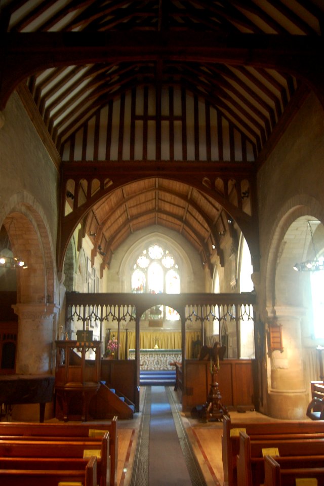 St Mary the Virgin's Church, High Street, Buriton (NHLE Code 1302500) (July 2019) (Interior) (3)