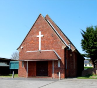 St Columba's RC Church, Fisher Road, Bridgemary, Gosport (April 2019) (1)