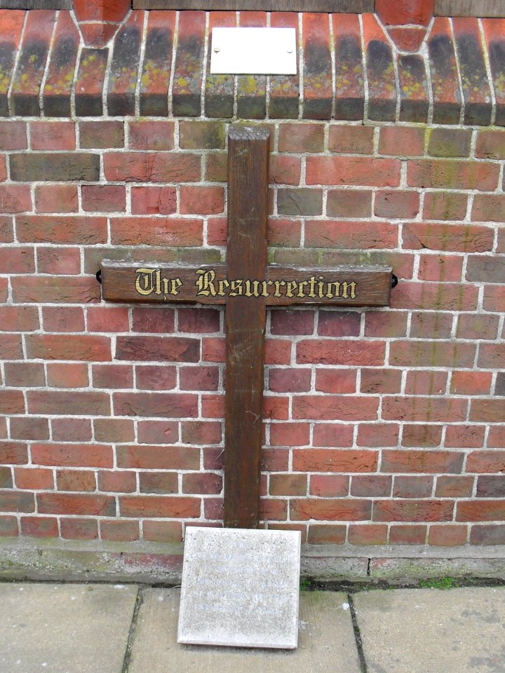 St Elisabeth's Church (Original Building), Victoria Drive, Downside, Eastbourne (NHLE Code 1252676) (March 2010) (Crucifix)