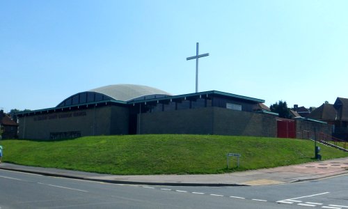 St Thomas More RC Church, Braybon Avenue, Patcham (August 2013) (1)
