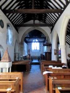 St Mary and St Peter, Wilmington, nave