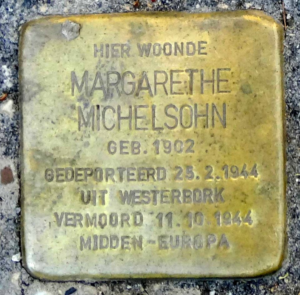 Stolpersteine Gouda Oosthaven31 5 (detail 6)