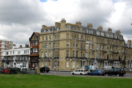 St Catherine's Terrace and Hamilton Mansions, Hove (August 2010)