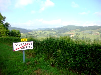 St.Jaques-des-Arrêts (Rhône, Fr) paysage