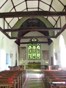 St John the Baptist, Widford, interior
