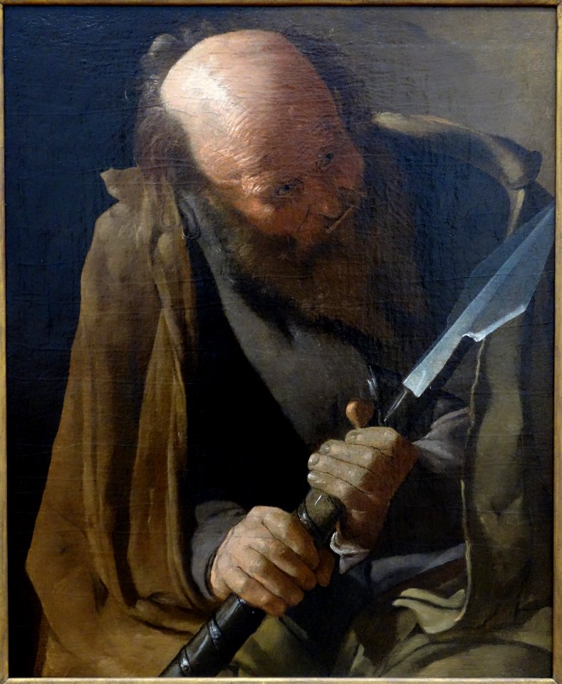 St. Thomas by Georges de La Tour, 1600-1650, oil on canvas - National Museum of Western Art, Tokyo - DSC08196