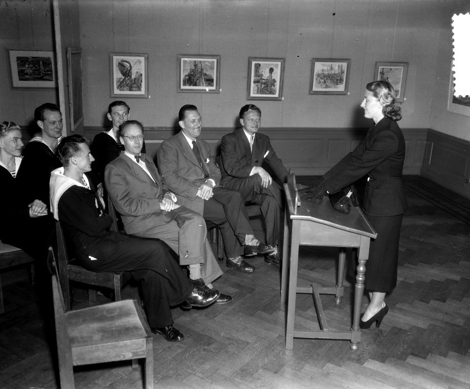 Tentoonstelling schilders ter Zee in Den Haag, Bestanddeelnr 904-7259