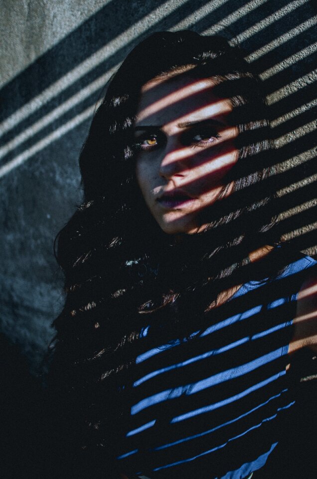 Beauty model stripe