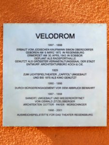 Tafel Velodrom (Regensburg)