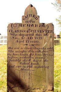 Sylvester (Clarissa), St. Clair Cemetery, 2015-10-05, 02
