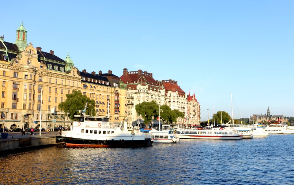 Strandvägen and Nybroviken - Stockholm, Sweden - DSC00058