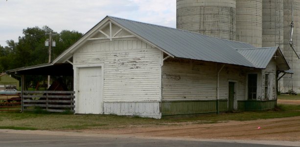 Sylvan Grove, Kansas UP depot from SW 1