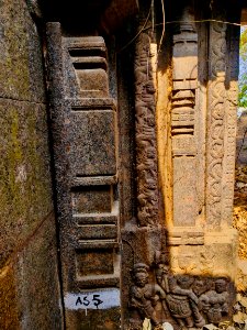 Temple 3 ruins, west Nagunur, Telangana India - 9
