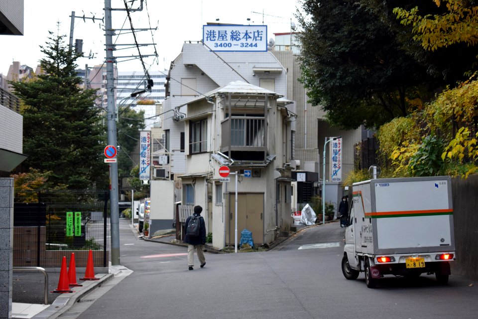 Street corner house in Minami-Aoyama