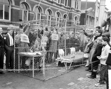 Studentenprotest tegen artikel 60 van de studievrijheid, Bestanddeelnr 911-6818