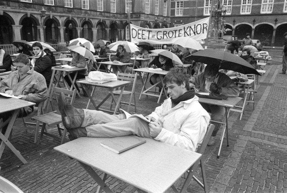 Studentenprotest op Binnenhof, Bestanddeelnr 934-1366