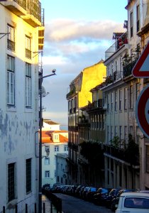 Street in Lisbon 2006 New Year 04