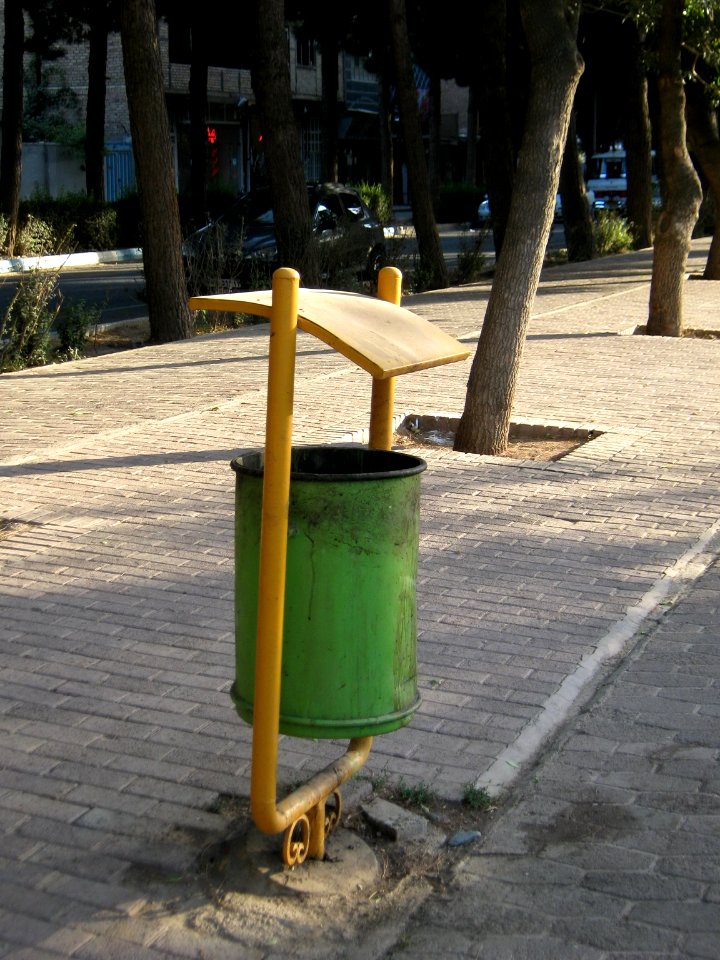 Street furniture - khayyam boulevard - Nishapur 1