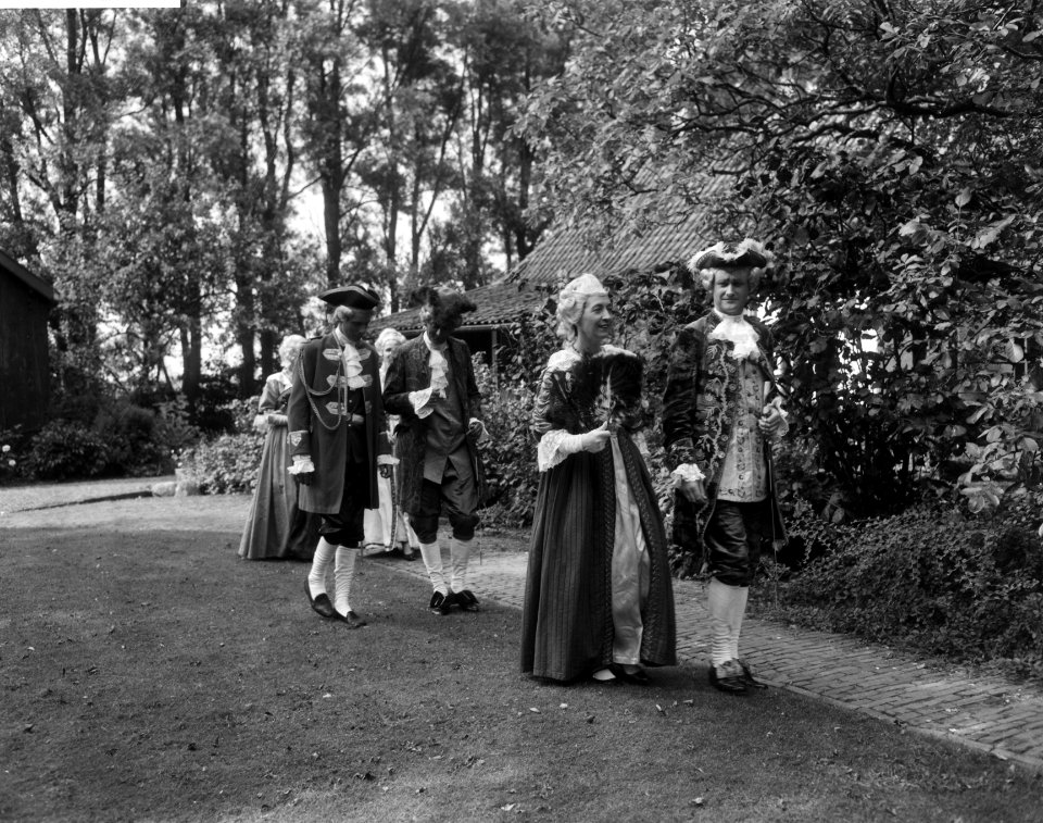 T.g.v. 150e Hardzeildag kwamen stadhouder Prins Willem V en zijn gemaal Prinses , Bestanddeelnr 918-0859