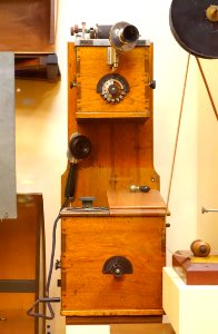 T.Y.K. Radio-Telephone, c. 1915, Annaka Electrical Works, Tokyo, made by inventors Torikata, Yokoyama, and Kitamura - Museum of Science and Industry (Chicago) - DSC06630