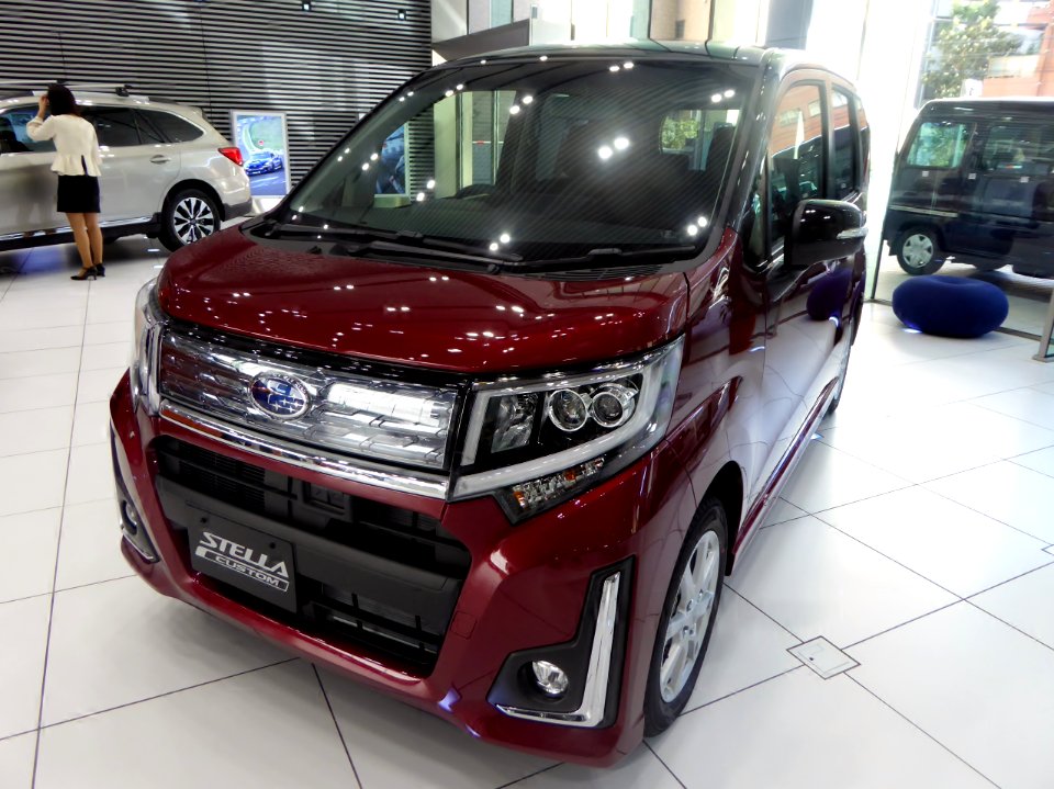 Subaru STELLA CUSTOM RS Smart Assist (DBA-LA160F) front