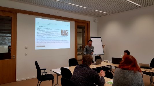 Study day participation and the local heritage policy, 16 January 2018 (2)