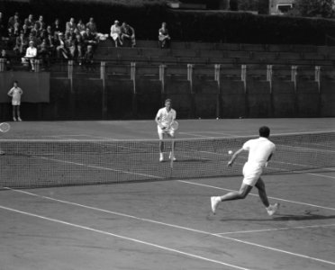 Tennis Davis-Cup Nederland tegen Italie aangetast, Bestanddeelnr 908-6027