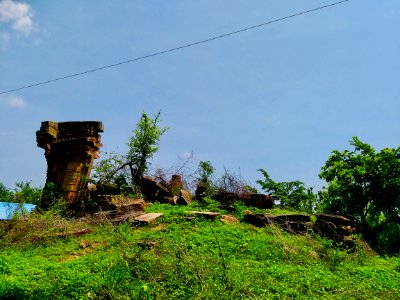 Temple ruins in Manthani, Telangana - 11