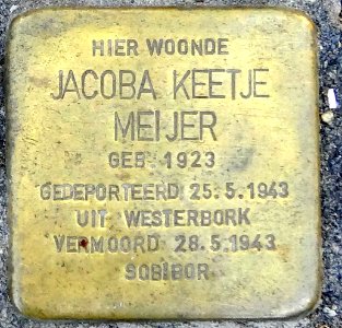 Stolpersteine Gouda Oosthaven31 5 (detail 5)