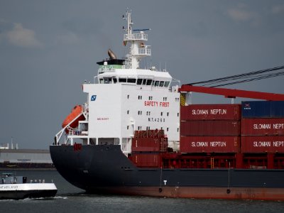 Sloman Dispatcher - IMO 9620657, Port of Antwerp pic2