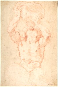 Study for a Triton by Gianlorenzo Bernini