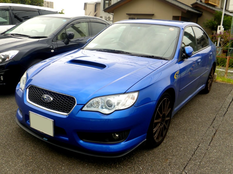 Subaru LEGACY B4 tuned by STI (BL) front
