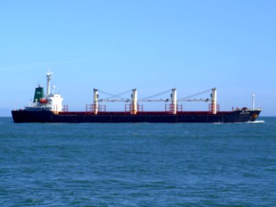 Sujitra Naree p3 approaching Port of Rotterdam, Holland 04-Aug-2007