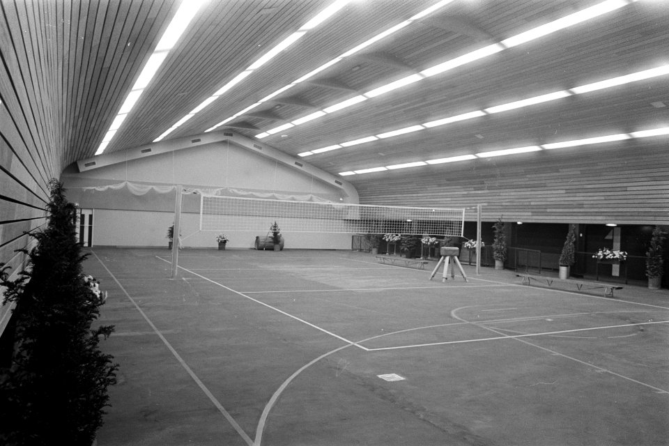 Sporthal in voormalig Bolscomplex aan Rozengracht Amsterdam, Bestanddeelnr 929-4199
