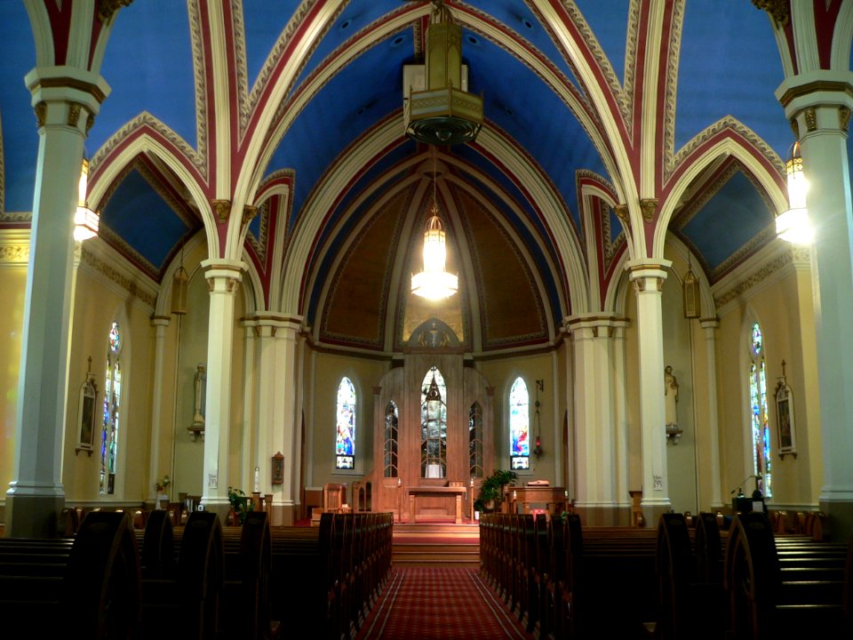 St. James Basilica (Jamestown, ND) interior 1