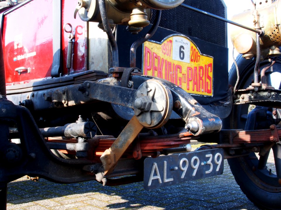 Springfield Massachusetts Knox Automobile Company, 1911 Knox Type R spring