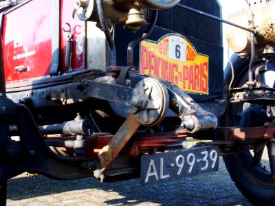 Springfield Massachusetts Knox Automobile Company, 1911 Knox Type R spring