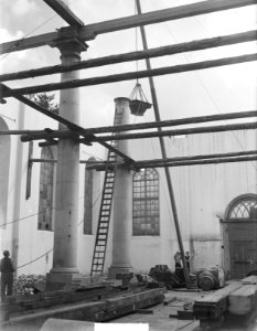 Slopen Eilandskerk op Bickerseiland pilaren, Bestanddeelnr 904-1298