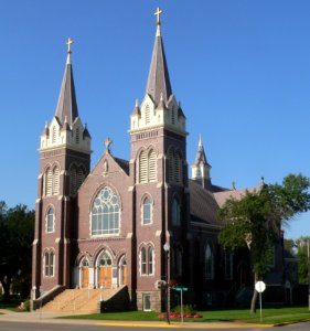 St. James Basilica (Jamestown, ND) from NE 1
