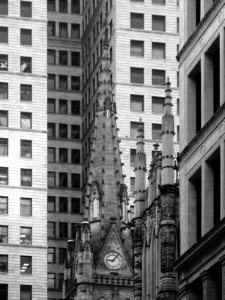 Spire, Trinity Cathedral, Pittsburgh, 2019-11-21 Ir400