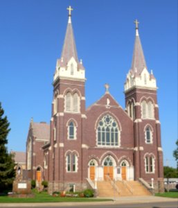 St. James Basilica (Jamestown, ND) from ESE 1