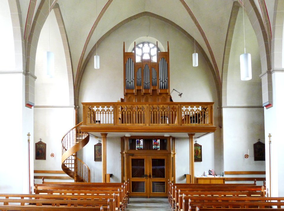 St. Michael (Würgassen) Orgelempore