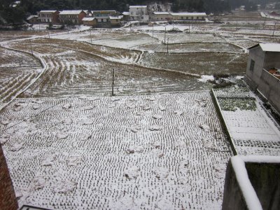 Snowscape of Weiziwan in Qingshanqiao Town of Ningxiang, Hunan, China, picture1