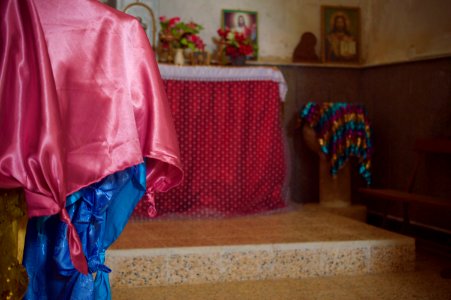 Small church used by Christians and Yezidis together in Nisiriye village near Sheikhan in the Kurdistan Region of Iraq 11