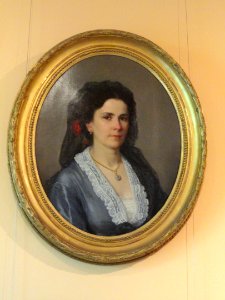 Sofie von Willebrand by Bernhard Reinhold, 1871 - Cygnaeus Gallery - Helsinki - DSC05633