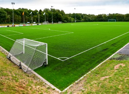 Soccer field at Brastad arena 2 photo