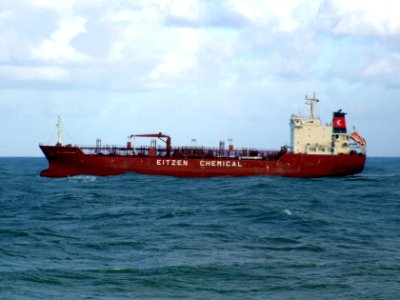 Sichem Copenhagen p4 approaching Port of Rotterdam leaving Port of Rotterdam, Holland 21-Jan-2007
